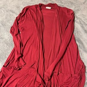 Boutique cardigan. Burgundy